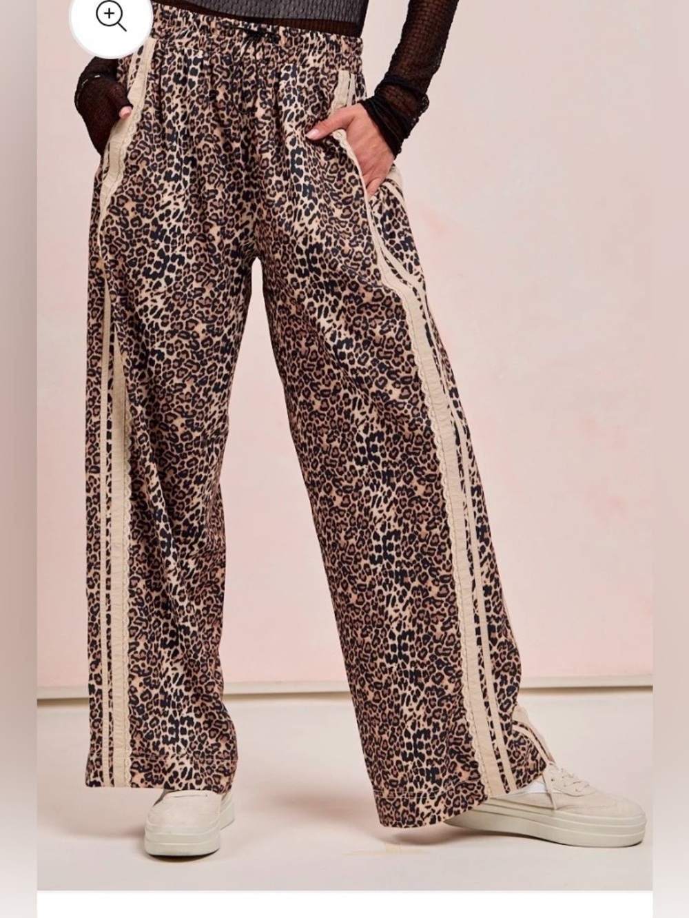 BiBi Leopard Print pants - L